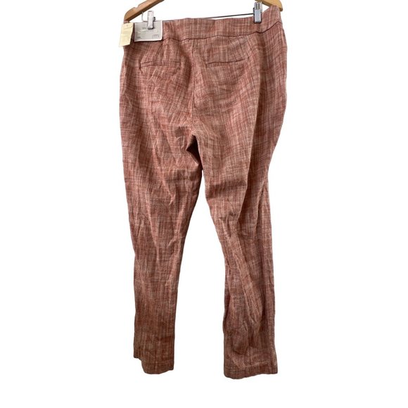 CJ Banks The Perfect Trouser Pants Womens 14W Relaxed Fit High Rise Cotton NEW - Picture 2 of 9